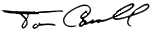 T. Carroll Signature