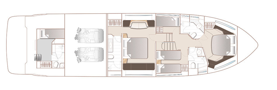 Lower Deck Layout - Option